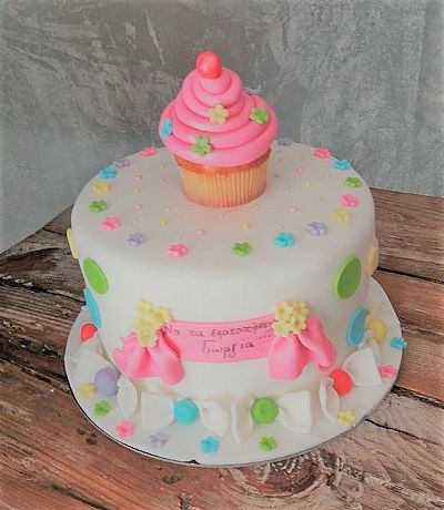 ΤΟΥΡΤΑ 3D CUPCAKE