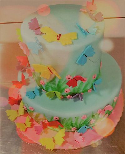 ΤΟΥΡΤΑ 3D ΠΕΤΑΛΟΥΔΕΣ