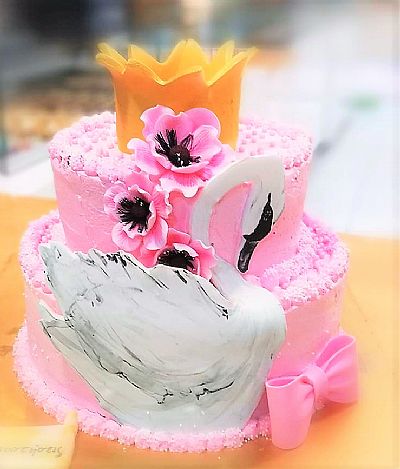 ΤΟΥΡΤΑ 3D ΚΥΚΝΟΣ