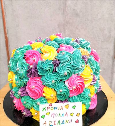 ΤΟΥΡΤΑ 3D FLORAL