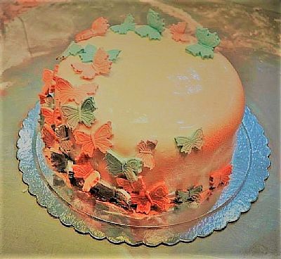 ΤΟΥΡΤΑ 3D ΠΕΤΑΛΟΥΔΕΣ