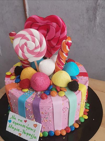 ΤΟΥΡΤΑ 3D ΖΑΧΑΡΩΤΑ