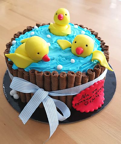 ΤΟΥΡΤΑ 3D ΠΑΠΑΚΙΑ