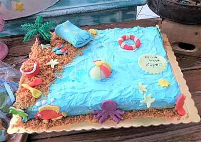 ΤΟΥΡΤΑ 3D ΠΑΡΑΛΙΑ