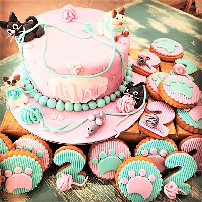 ΤΟΥΡΤΑ 3D ΓΑΤΑΚΙΑ