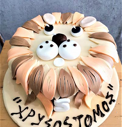 ΤΟΥΡΤΑ 3D ΛΙΟΝΤΑΡΙ