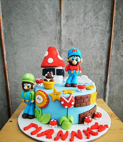 ΤΟΥΡΤΑ 3D SUPER MARIO