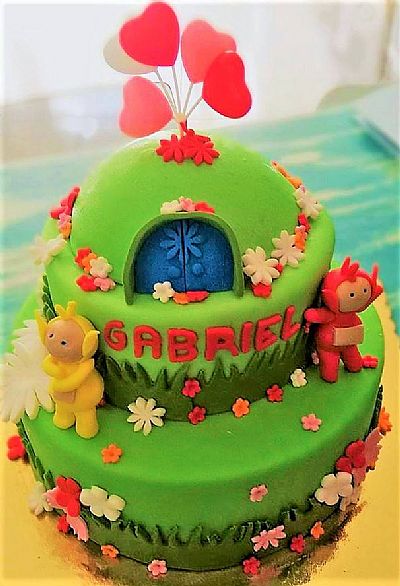 ΤΟΥΡΤΑ 3D TELETUBBIES