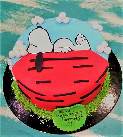 ΤΟΥΡΤΑ 3D SNOOPY