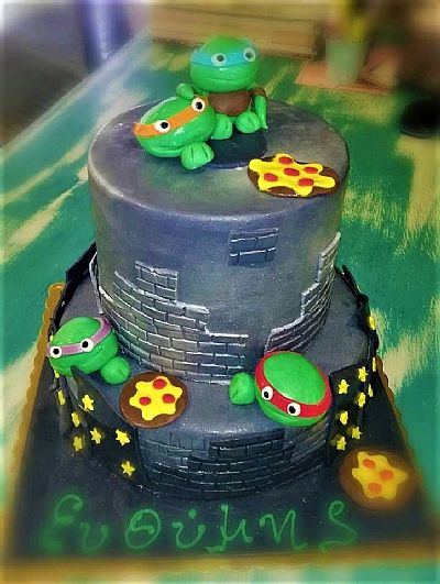 ΤΟΥΡΤΑ 3D ΧΕΛΩΝΟΝΙΝΤΖΑΚΙΑ