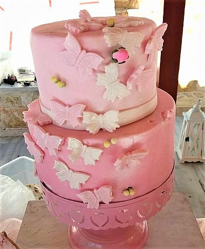 ΤΟΥΡΤΑ 3D ΠΕΤΑΛΟΥΔΕΣ