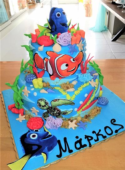 ΤΟΥΡΤΑ 3D NEMO