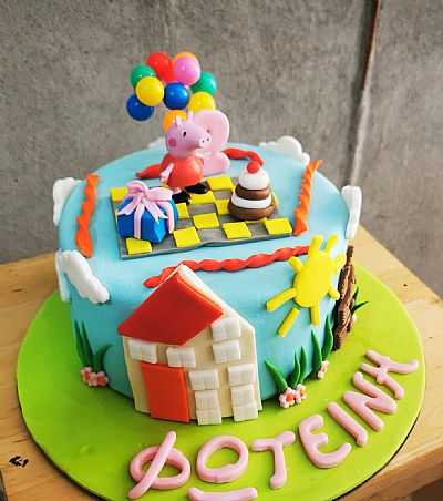 ΤΟΥΡΤΑ 3D PEPPA