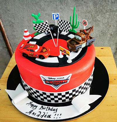 ΤΟΥΡΤΑ 3D MACQUEEN