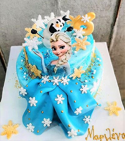 ΤΟΥΡΤΑ 3D FROZEN