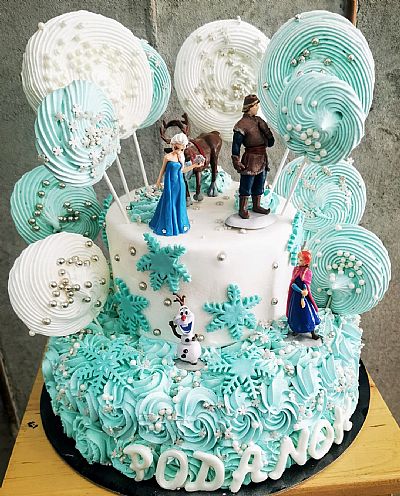 ΤΟΥΡΤΑ 3D FROZEN