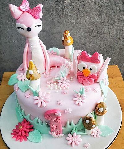 ΤΟΥΡΤΑ 3D ΑΛΕΠΟΥΔΙΤΣΑ