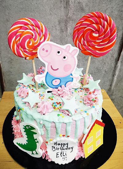 ΤΟΥΡΤΑ 3D PEPPA PIG