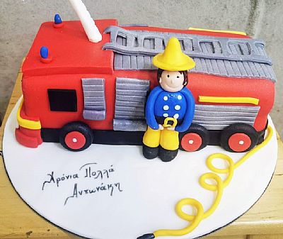 ΤΟΥΡΤΑ 3D ΠΥΡΟΣΒΕΣΤΙΚΟ