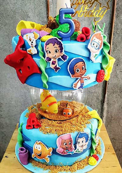 ΤΟΥΡΤΑ 3D BUBBLE GUPPIES