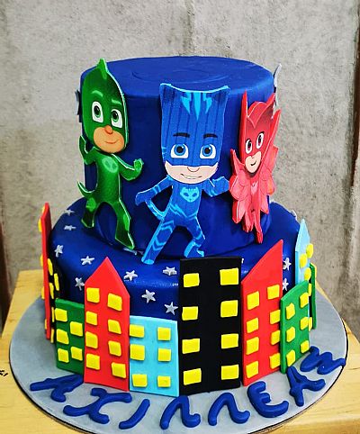 ΤΟΥΡΤΑ 3D PJ MASKS