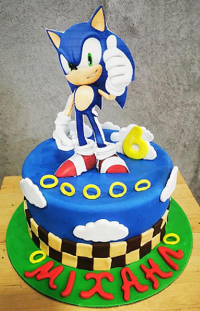 ΤΟΥΡΤΑ 3D SONIC