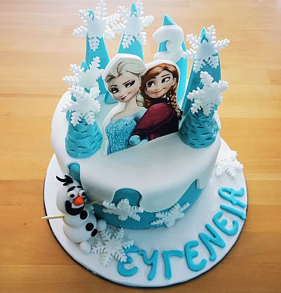 ΤΟΥΡΤΑ 3D FROZEN