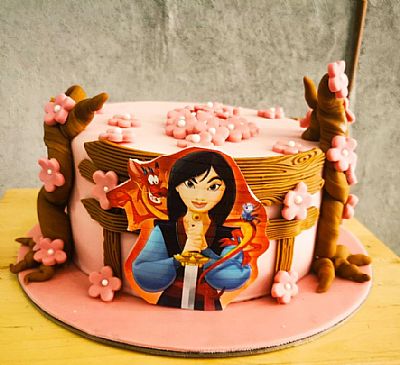 ΤΟΥΡΤΑ 3D MULAN