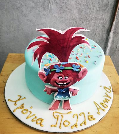 ΤΟΥΡΤΑ 3D TROLLS