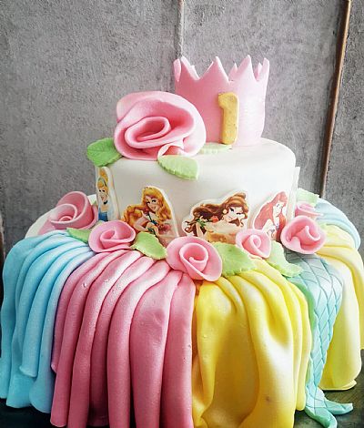 ΤΟΥΡΤΑ 3D ΠΡΙΓΚΙΠΙΣΣΕΣ