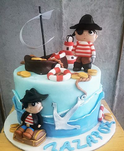 ΤΟΥΡΤΑ 3D ΠΕΙΡΑΤΕΣ