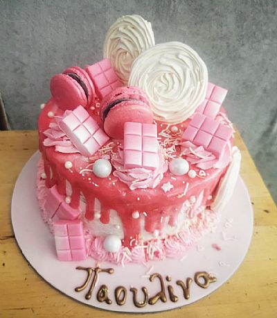 ΤΟΥΡΤΑ 3D DRIPPY CAKE