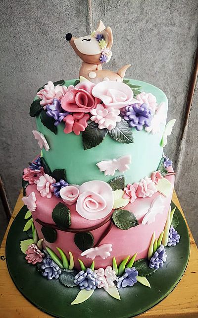 ΤΟΥΡΤΑ 3D BOHO ΕΛΑΦΙΝΑ