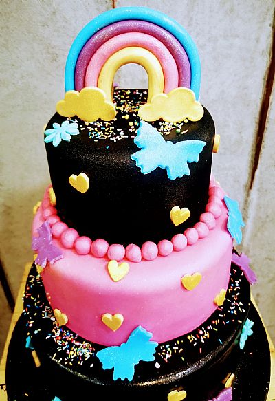 ΤΟΥΡΤΑ 3D 3ΟΡΟΦΗ ΟΥΡΑΝΙΟ ΤΟΞΟ