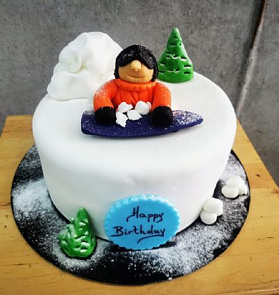 ΤΟΥΡΤΑ 3D SKATEBOARD