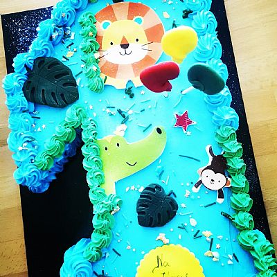 ΤΟΥΡΤΑ 3D ΑΣΣΟΣ ΖΩΑΚΙΑ