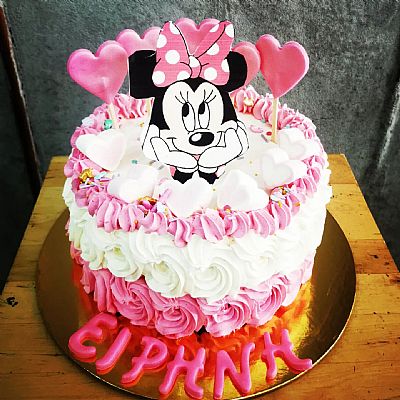 ΤΟΥΡΤΑ 3D MINNIE MOUSE