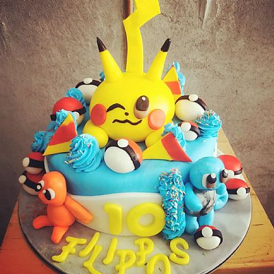 ΤΟΥΡΤΑ 3D POKEMON