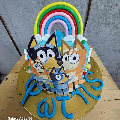 ΤΟΥΡΤΑ 3D BLUEY