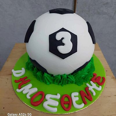 ΤΟΥΡΤΑ 3D ΜΠΑΛΑ ΠΟΔΟΣΦΑΙΡΟΥ