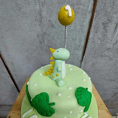 ΤΟΥΡΤΑ 3D ΔΕΙΝΟΣΑΥΡΑΚΙ