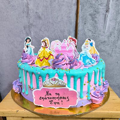 ΤΟΥΡΤΑ 3D ΠΡΙΓΚΙΠΙΣΣΕΣ