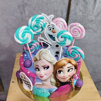 ΤΟΥΡΤΑ 3D FROZEN