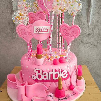 ΤΟΥΡΤΑ 3D BARBIE