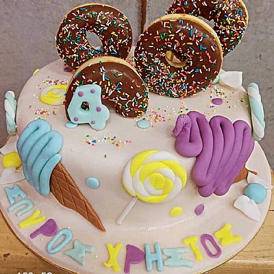 ΤΟΥΡΤΑ 3D DONUTS