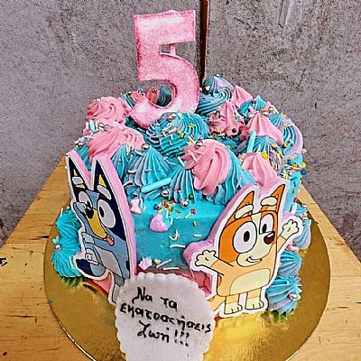 ΤΟΥΡΤΑ 3D BLUEY