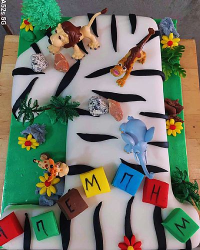 ΤΟΥΡΤΑ 3D ΑΣΣΟΣ ΖΩΑΚΙΑ