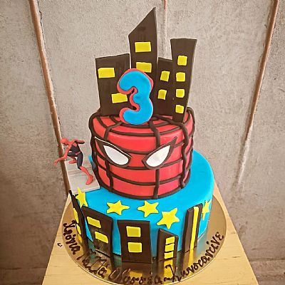 ΤΟΥΡΤΑ 3D SPIDERMAN