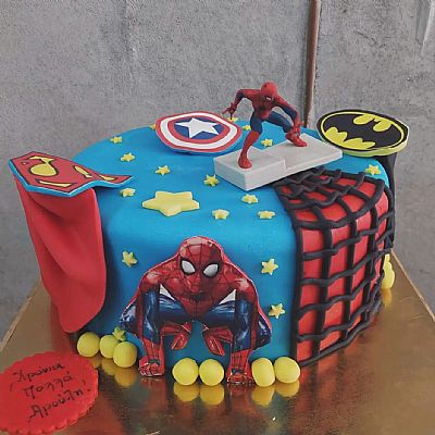 ΤΟΥΡΤΑ 3D SPIDERMAN