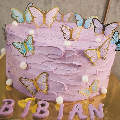 ΤΟΥΡΤΑ 3D ΠΕΤΑΛΟΥΔΕΣ